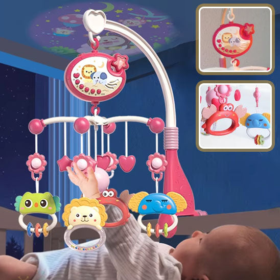 Mobile de berceau pour bébé  télécommandé