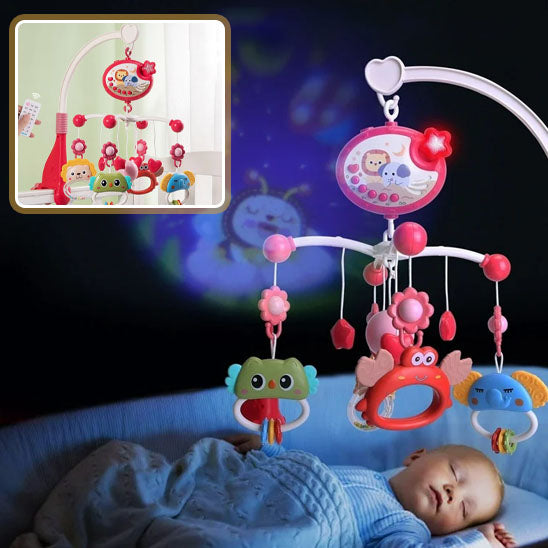 Mobile de berceau pour bébé  télécommandé