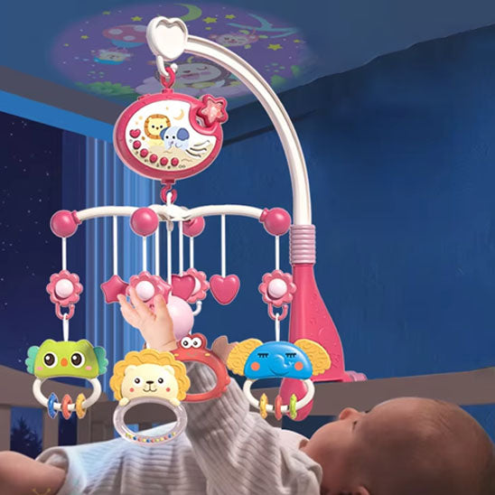 Mobile de berceau pour bébé  télécommandé