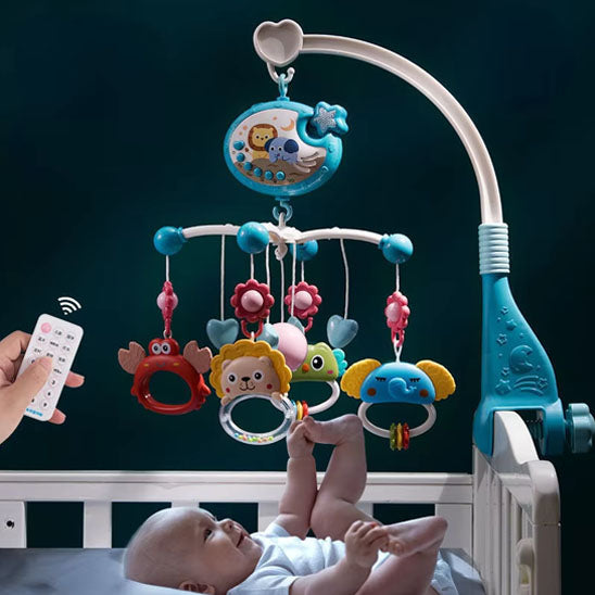 Mobile de berceau pour bébé  télécommandé