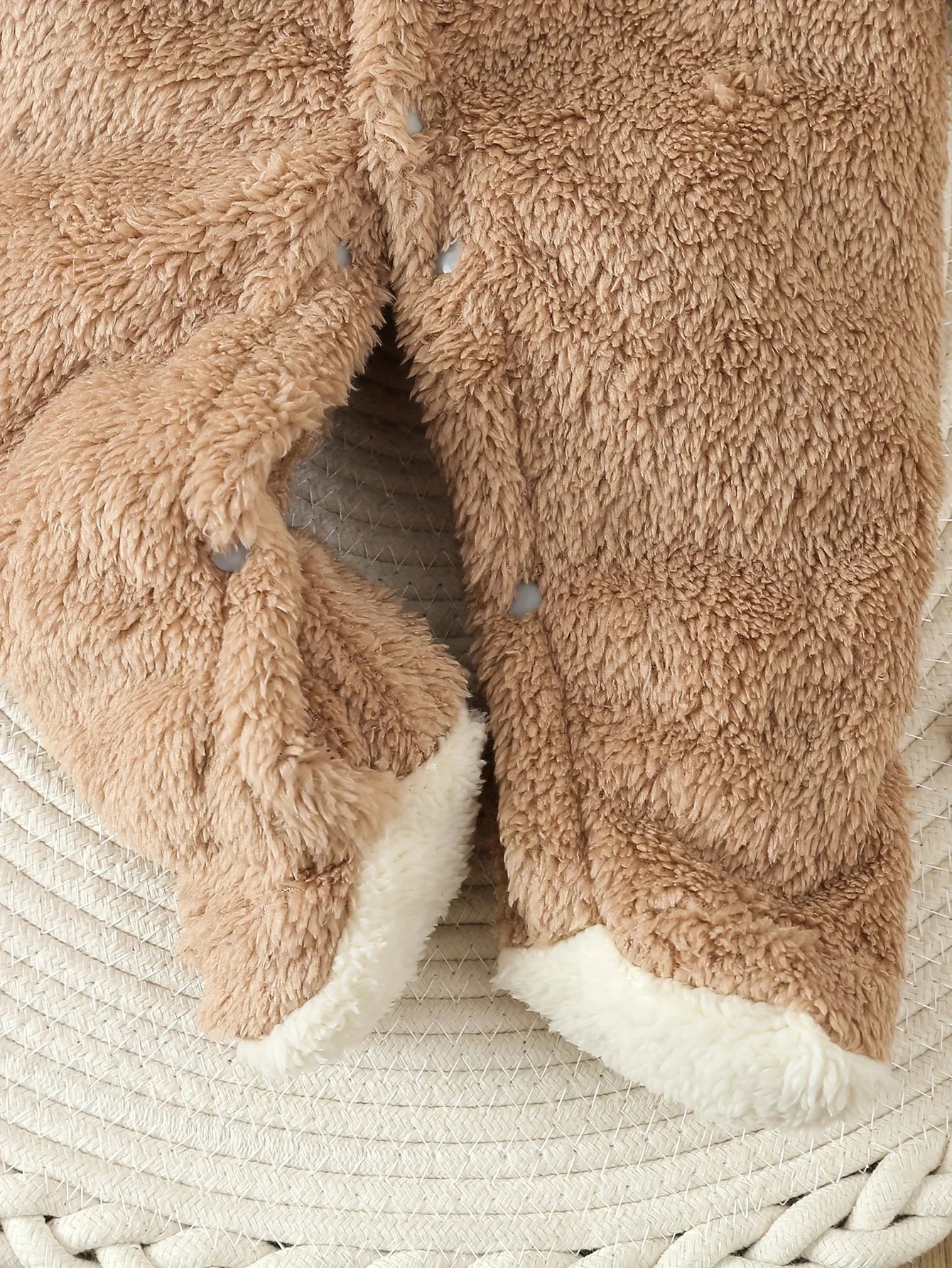 Combinaison Polaire Animaux À Capuche Bébé – 100% Polyester, 5 Tailles 0-12 Mois