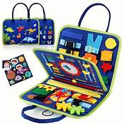 Jouet Planche Montessori Portable pour Enfants