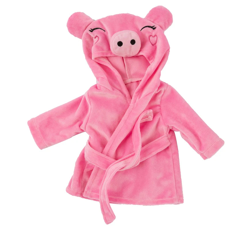 Doll Clothes Bathrobe Set Pajamas For 18Inch/45Cm American Doll Girls New Reborn Baby Doll Accessories Sleep Wear Birthday Gifts