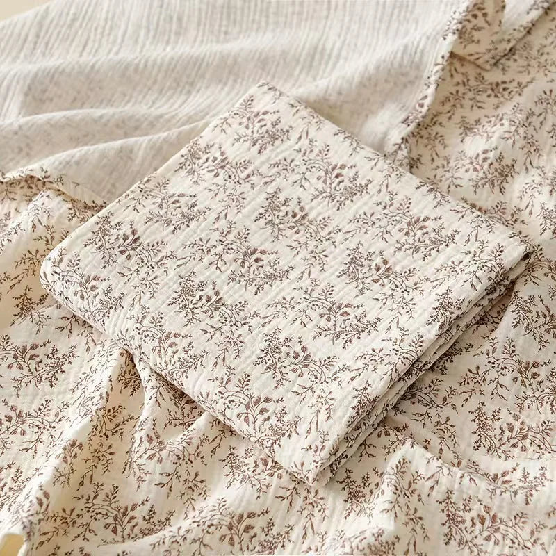 Lange Emmaillotage Coton Mousseline Bébé – 100x100cm, Motifs Cartoon, Unisexe