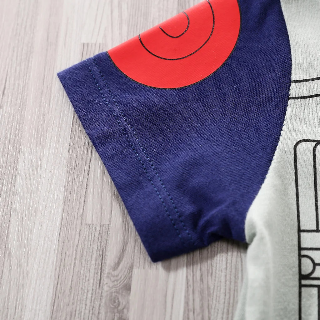 Body Manches Courtes Anime Coton Bébé – Style Japonais, 5 Tailles 0-18 Mois