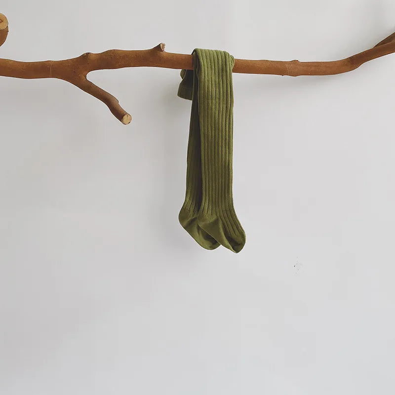 Collants Coton Tricotés pour Bébé & Enfant Fille – 8 Tailles, 0 Mois à 13 Ans