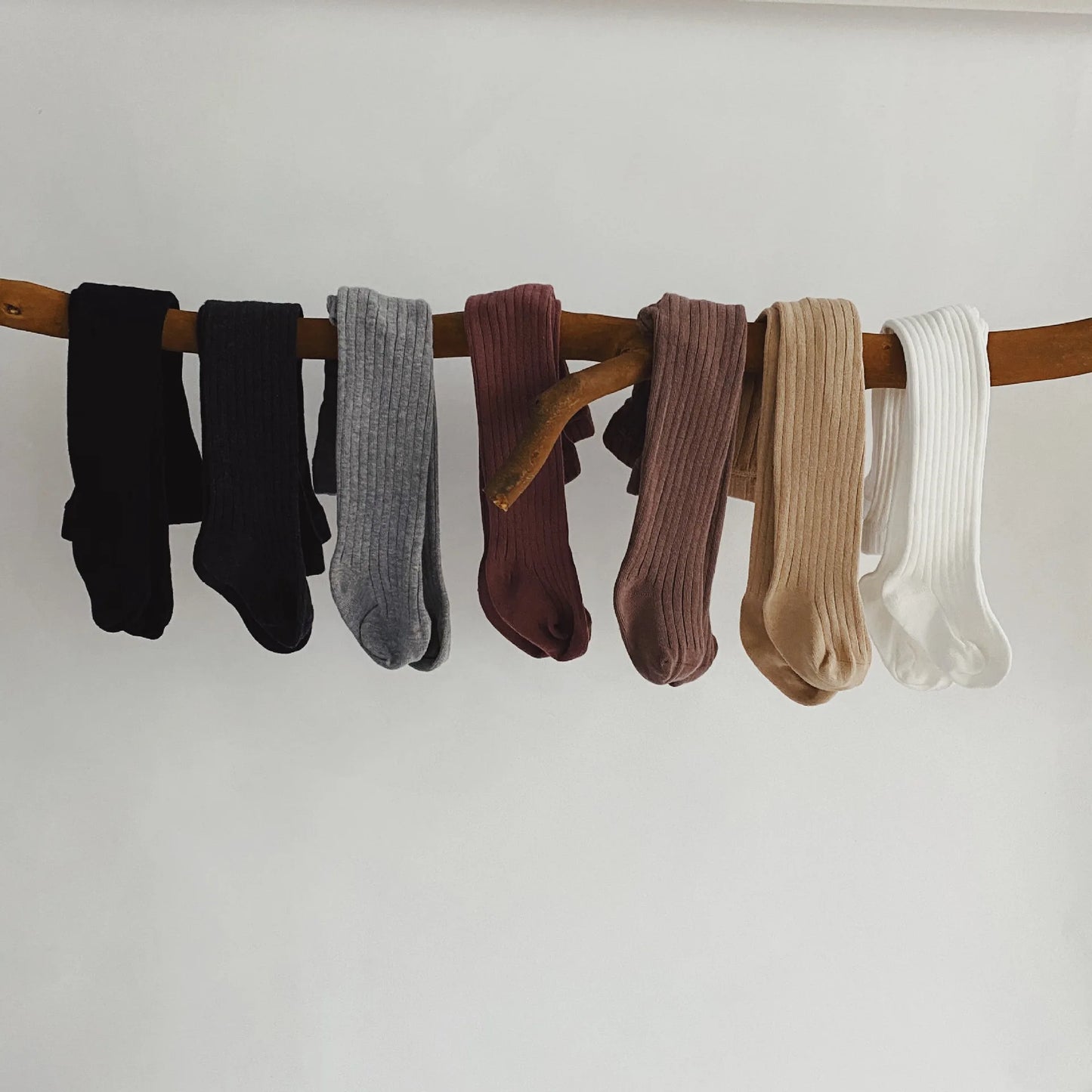 Collants Coton Tricotés pour Bébé & Enfant Fille – 8 Tailles, 0 Mois à 13 Ans