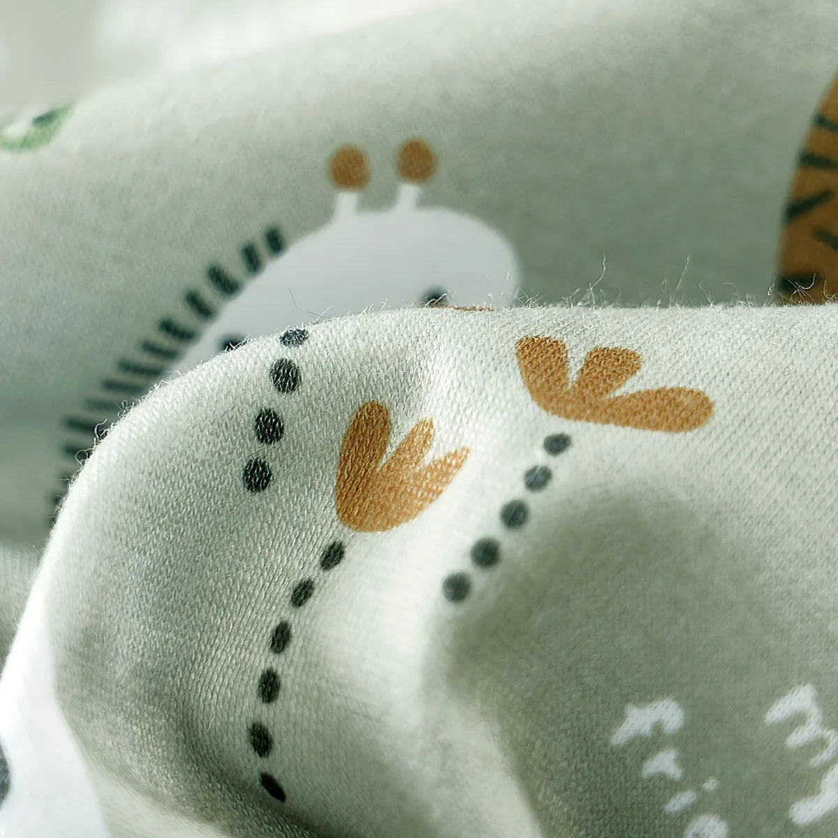 Body Animaux Zoo Manches Courtes Garçon Bébé – 97% Polyester, 5 Tailles 0-18 Mois