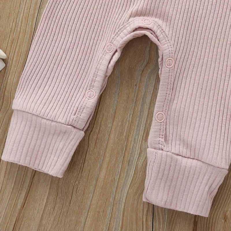 Body Manches Longues Nervuré Coton Bébé – 95% Coton, 5 Tailles 0-18 Mois