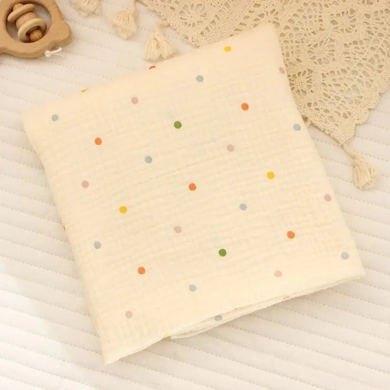 Lange Emmaillotage Coton Mousseline Bébé – 80x80cm, Motifs Cartoon, 0-2,5 Ans