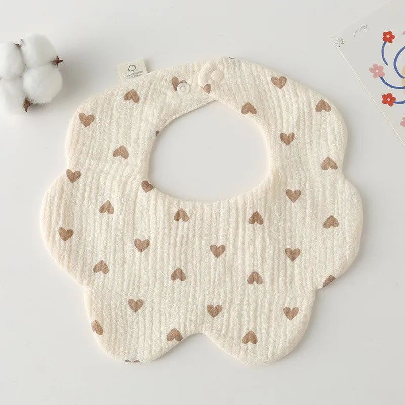 Newborn Baby Bibs Infant Burp Cloths Baby Stuff Feeding Drool Bandana Saliva Towel Toddler Bib Baby Accessories Dropshipping