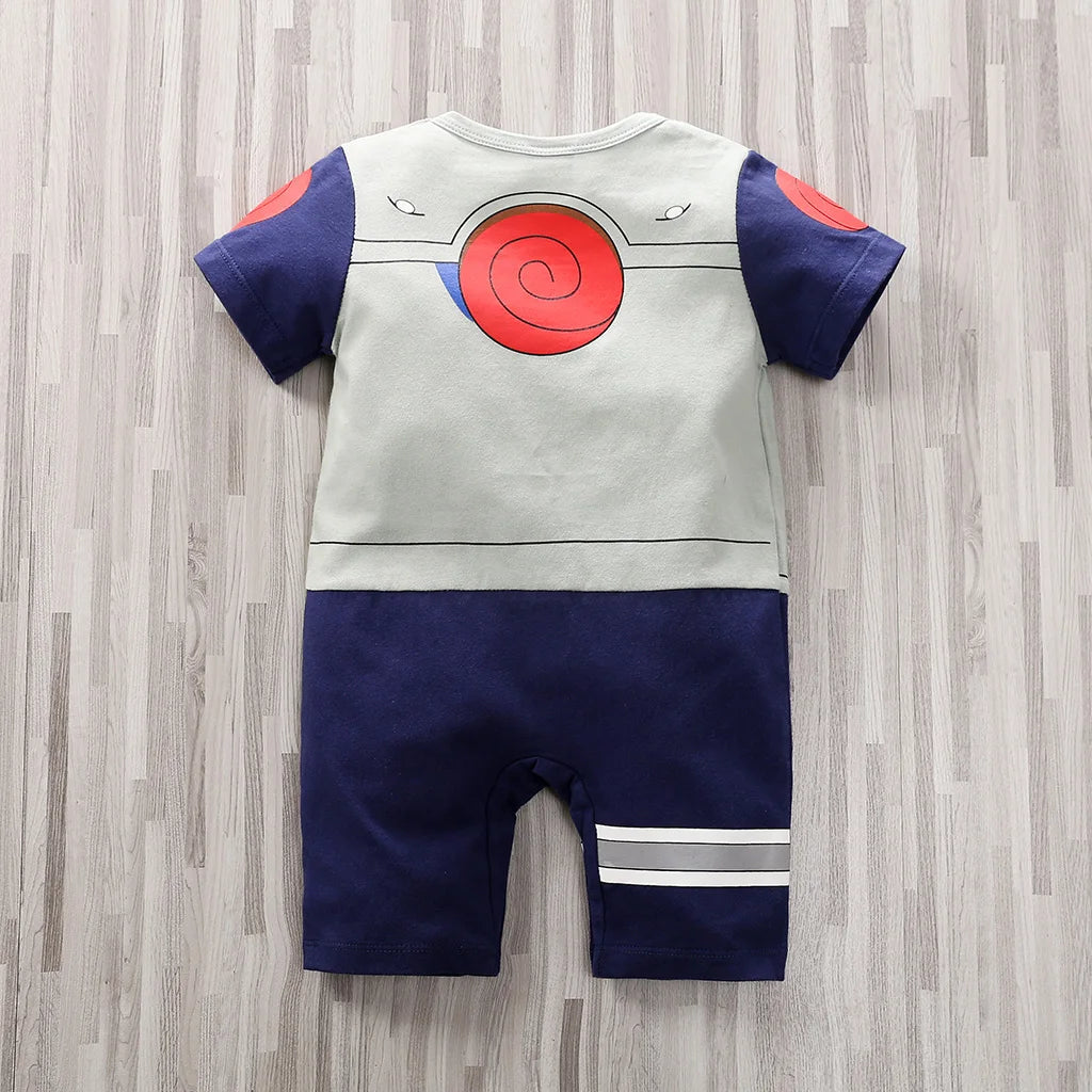 Body Manches Courtes Anime Coton Bébé – Style Japonais, 5 Tailles 0-18 Mois