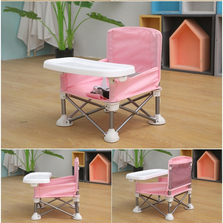 Siège pliante d'appoint avec plateau pour bébé