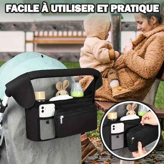 Organisateur de poussette avec multifonctions