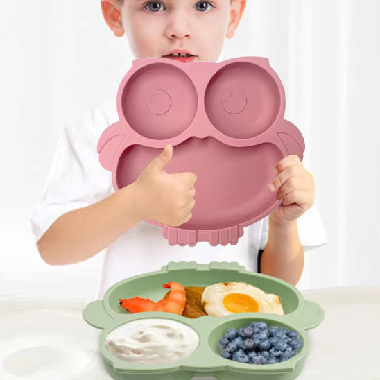 Assiettes à ventouse en silicone