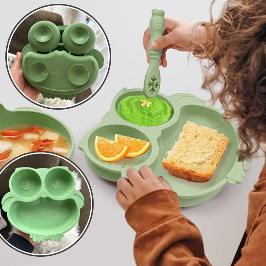 Assiettes à ventouse en silicone