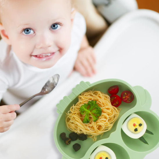 Assiettes à ventouse en silicone
