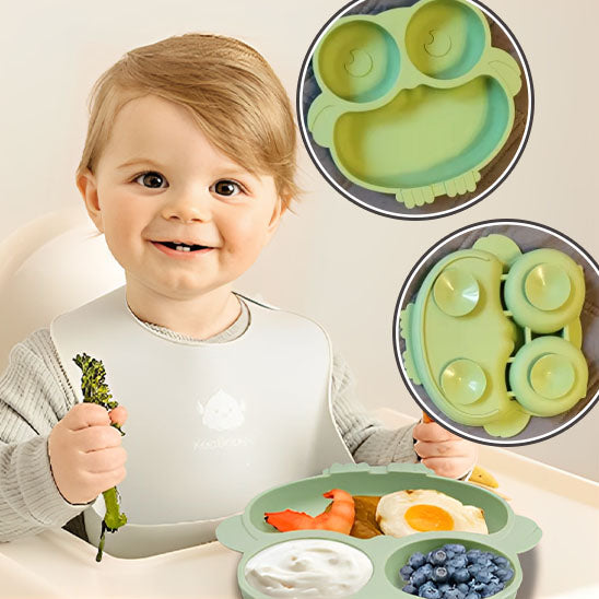 Assiettes à ventouse en silicone
