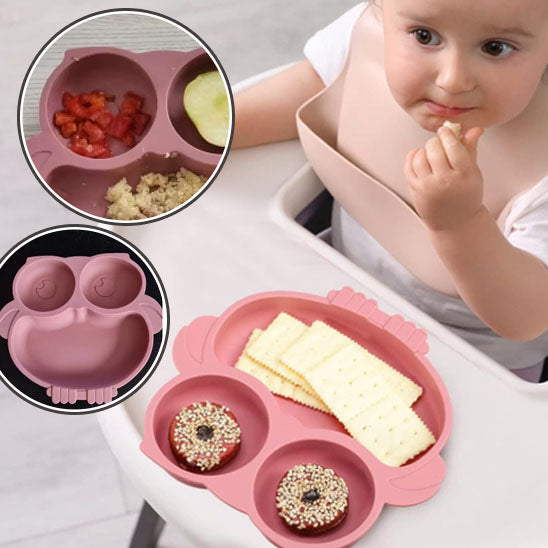 Assiettes à ventouse en silicone