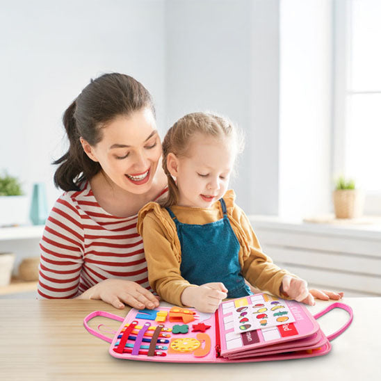 Jouet Planche Montessori Portable pour Enfants