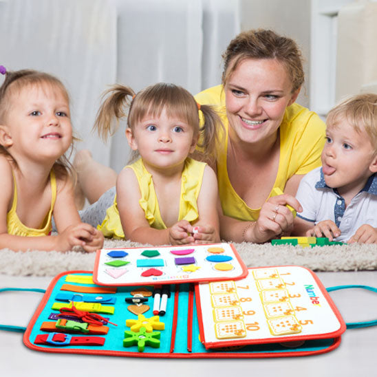 Jouet Planche Montessori Portable pour Enfants